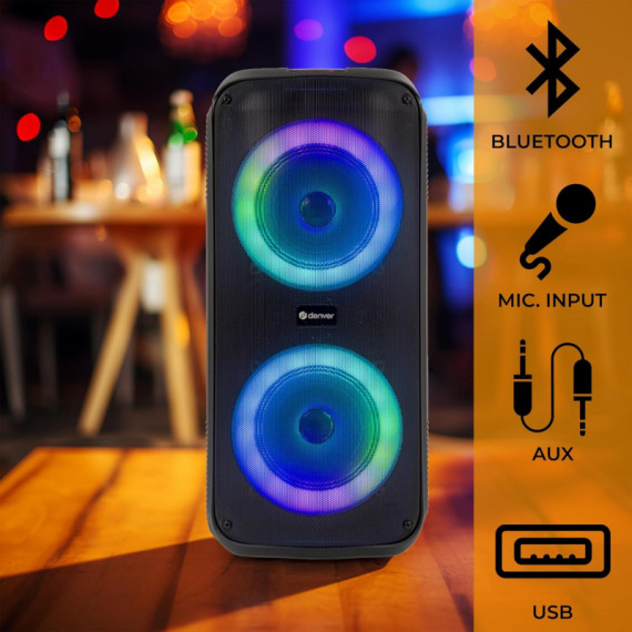 Altavoz BLUETOOTH DENVER BPS-354 - Guanxe Atlantic Marketplace