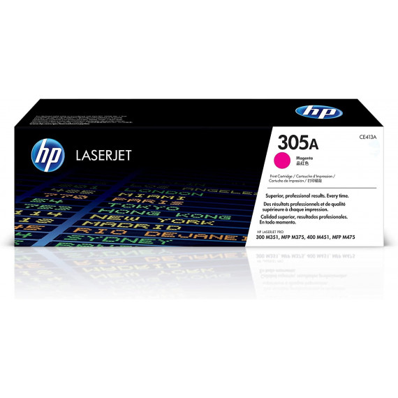 Tóner HP 305A Original Magenta