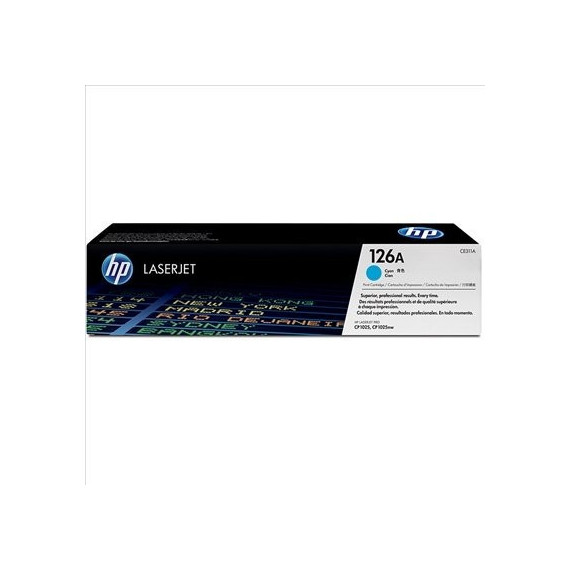 Tóner HP 126A Cian 1.000 Pag.