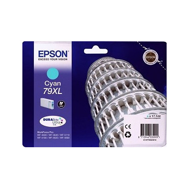 Tinta EPSON 79XL Cian