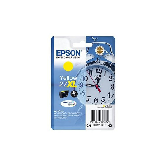 Tinta EPSON 27XL Amarilla