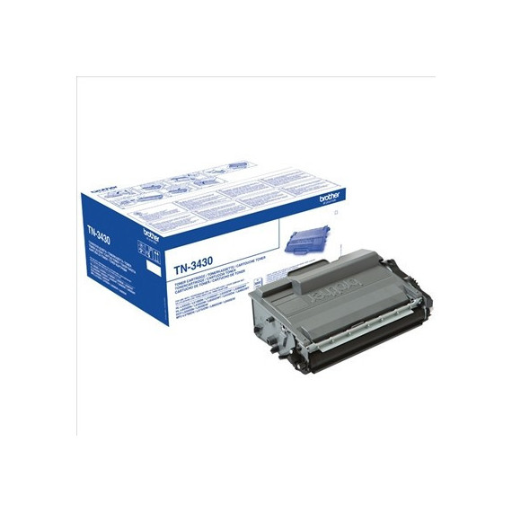 Tóner BROTHER TN-3430 Negro 3.000 Pag.