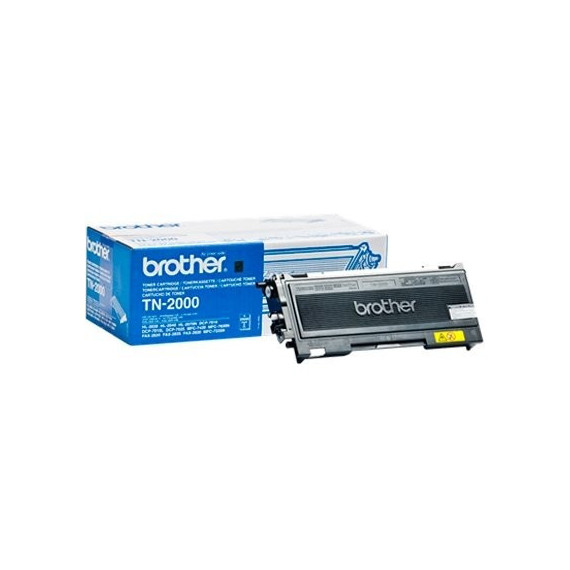 Toner BROTHER TN-2000 Negro 2.500 Pag.