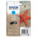 Tinta EPSON 603 Cian