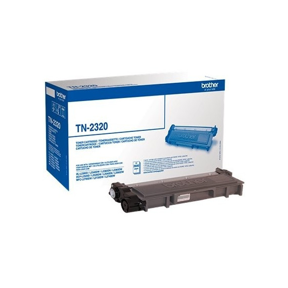 Tóner BROTHER TN-2320 Negro 2.600 Pag.