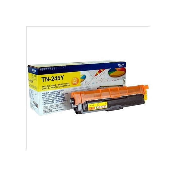 Tóner BROTHER TN-245Y Amarillo 2.200 Pag.