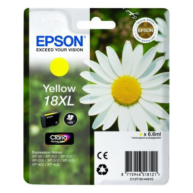 Tinta EPSON 18XL Amarillo Margarita
