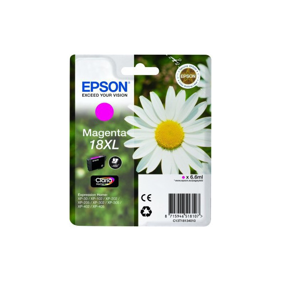 Tinta EPSON 18XL Magenta