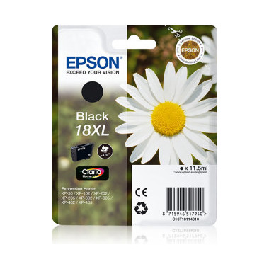 Tinta EPSON 18XL Negro