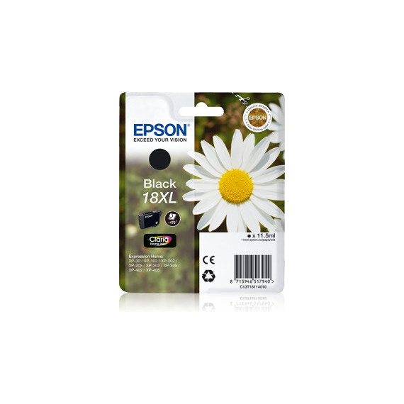 Tinta EPSON 18XL Negro