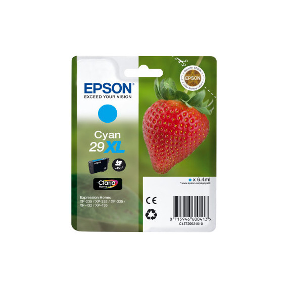Tinta EPSON 29XL Cian