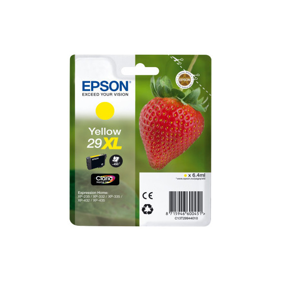 Tinta EPSON 29XL Amarillo Fresa