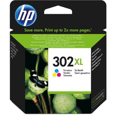 Tinta HP 302XL Color