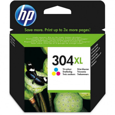 Tinta HP 304XL Color