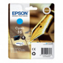 Tinta EPSON 16 Cian