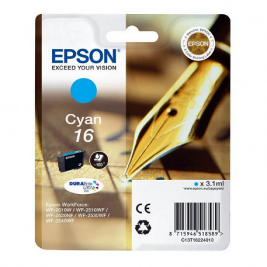 Tinta EPSON 16 Cian