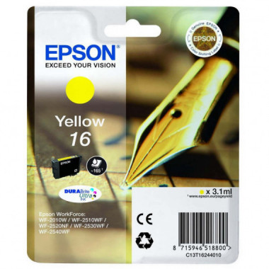 Tinta EPSON 16 Amarillo Pluma