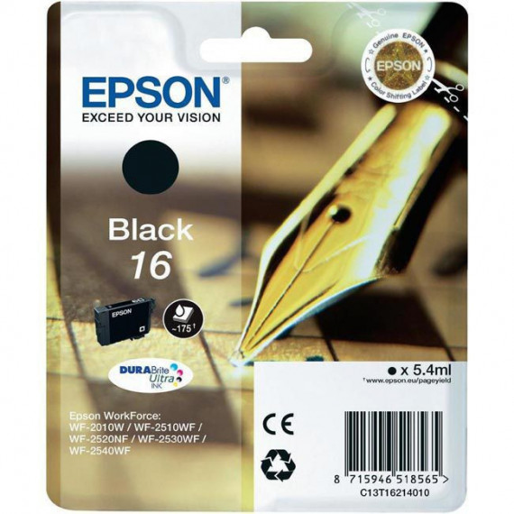 Tinta EPSON 16 Negro