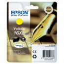 Tinta EPSON 16XL Amarillo Pluma