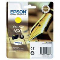 Tinta EPSON 16XL Amarillo Pluma - Guanxe Atlantic Marketplace