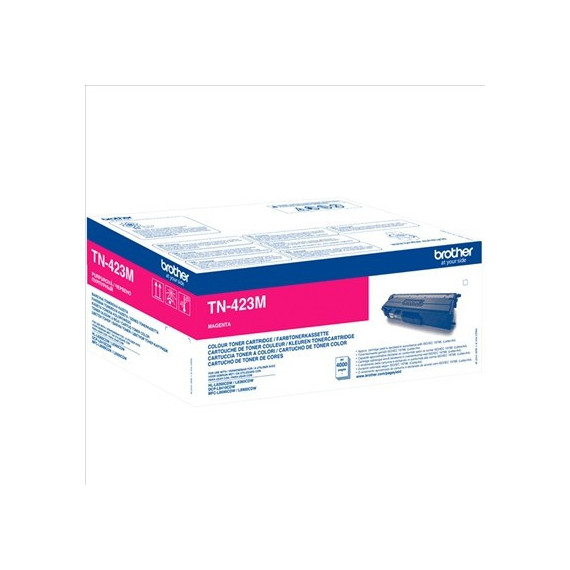 Tóner BROTHER TN-423M Magenta 4.000 Pag.