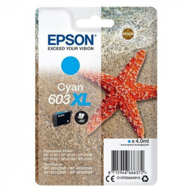 Tinta EPSON 603XL Cian Estrella