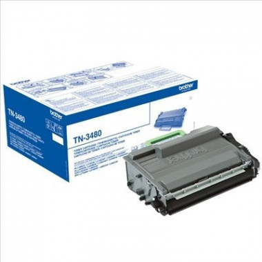 T&oacute;ner BROTHER TN-3480 Negro 8.000 Pag.