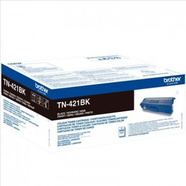 T&oacute;ner BROTHER TN-421BK Negro 3.000 Pag.