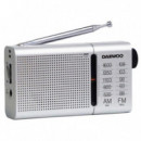 Radio Am/fm con Altavoz y Antena DAEWOO DW1037 Plata