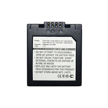 Bater&iacute;a de C&aacute;mara para Panasonic CGRS001  NIMO