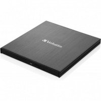 DVD Externo VERBATIM Dvd±rw Negro
