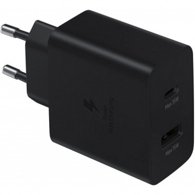 Cargador Doble SAMSUNG  35W Usb-c+usb-a