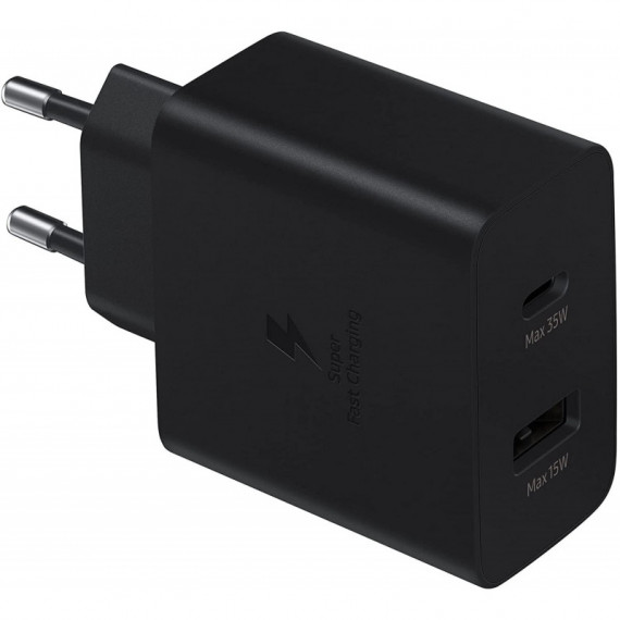 Cargador Doble SAMSUNG  35W Usb-c+usb-a