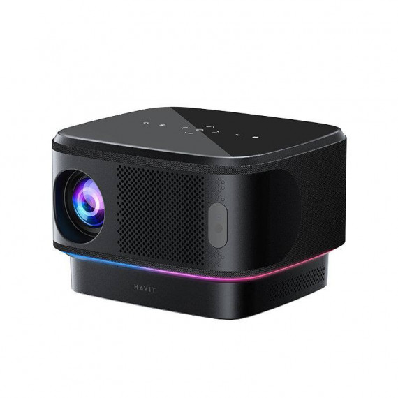 Proyector Full HD HAVIT PJ300 Pro 550 Lúmenes, Android TV y Wifi 6