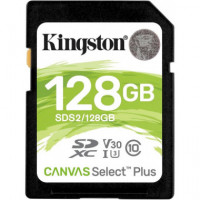 Tarjeta de Memoria KINGSTON Canvas Select Plus Sd 128GB Class 10 Uhs-i