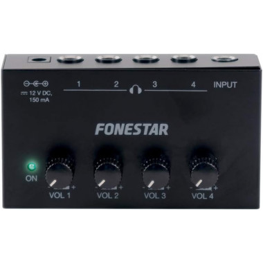 Conmutador/amplificador de Auriculares  FONESTAR