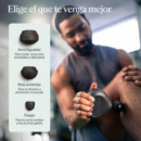 Mini Pistola de Masaje THERABODY Theragun Negra de 3ª Generación