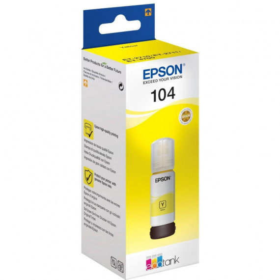 Tinta EPSON Amarillo 104