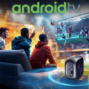 Proyector 720P HAVIT PJ215 Pro, 250 Lúmenes, Android TV y Wifi