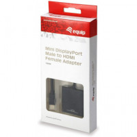 Adaptador Mini Displayport Macho a HDMI Hembra  EQUIP