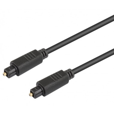 Cable Fibra &oacute;ptica Audio Toslink Macho - Macho 1,5MT.  NIMO