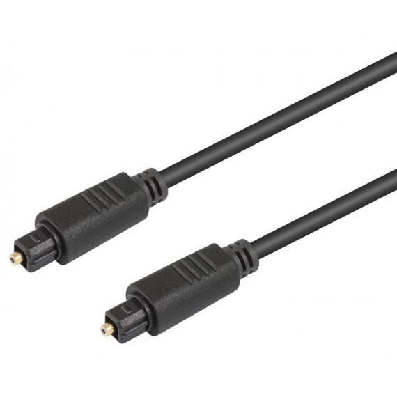 Cable Fibra óptica Audio Toslink Macho - Macho 1,5MT.  NIMO