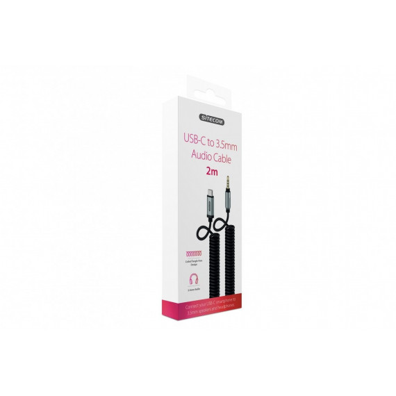 Cable Usb-c a Mini Jack 3,5"  SITECOM - Guanxe Atlantic Marketplace