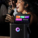 Altavoz Karaoke IKARAO Shell S3 Recargable con Pantalla 7" 80W y 2 Micros