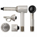 Secador de Pelo Dryglam Waves Champagne con Motor Brushless y Tecnología de Plasma Revolucionaria  CECOTEC