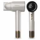Secador de Pelo Dryglam Waves Champagne con Motor Brushless y Tecnología de Plasma Revolucionaria  CECOTEC