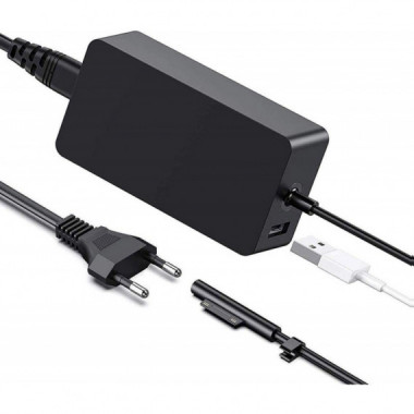 Alimentador Compatible para Tablet Microsoft SURFACE Pro 4/5/6/7 44W 15V/2.58A