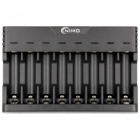 Cargador de 8 Canales para Aaa/aa Ni-cd/ni-mh  NIMO