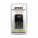 Cargador Baterías 1-4 AAA/AA NI-MH