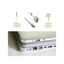 Cargador Portátil para Apple Macbook 45W 14.85V 3.05A Magsafe 2  ACCETEL